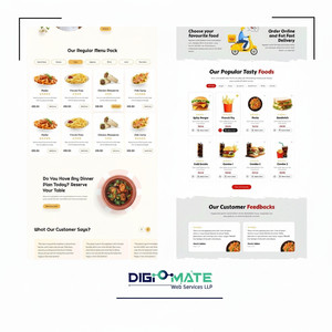 Lanza tu historia de éxito con el desarrollo de sitios web de comercio electrónico orientado a resultados para restaurantes - Product Image 1