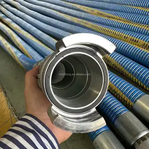 Factory Industrial Oil / Fuel Delivery Composite Rubber Suction Hose With Steel