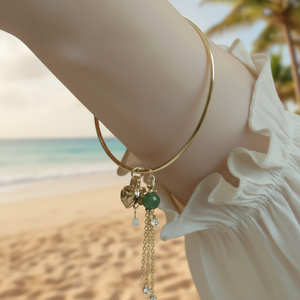 Vendita calda Trending fatto a mano alla moda da donna bracciali con perline in lega di perle cavigliere di strass fornitura all'ingrosso - Product Image 3