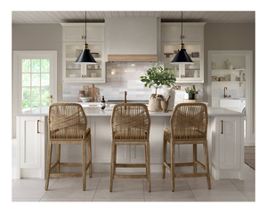 Juego de Muebles de Cocina Modulares de Madera Maciza de Roble Blanco Listos para Armar - Product Image 6