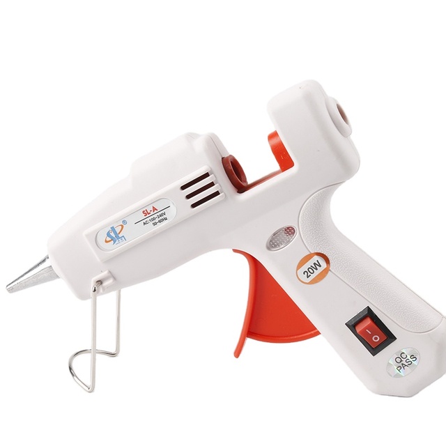 7mm 15W/25W Dual-temperature Adjustable and 20W 25w 30W Small Hot Melt Glue Gun with Switch