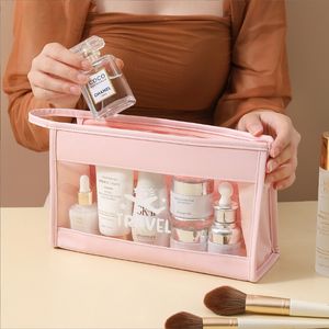 <span class=keywords><strong>Neceser</strong></span> transparente de PVC para <span class=keywords><strong>mujer</strong></span>, <span class=keywords><strong>neceser</strong></span> transparente de viaje, <span class=keywords><strong>neceser</strong></span> impermeable para maquillaje - Product Image 4