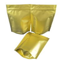 Sachet de thé refermable de qualité alimentaire, à fond plat