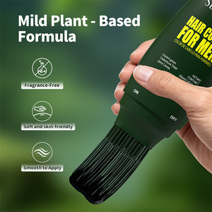 Ngay lập tức Màu Đen Màu tóc dính với lược gừng tự nhiên chiết xuất thuốc nhuộm tóc lược người đàn ông tóc xám để đen vĩnh viễn - Product Image 2