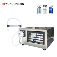 Machine de remplissage semi-automatique à tête unique de 1 à 10 ml pour liquides, réactifs, échantillons de soins de la peau, lotions, équipement de mise en bouteille à pompe péristaltique