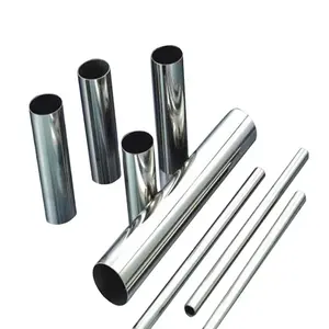 Tube Pipe Industry Square Tube Bright Annealed Nickel Alloy Ss 304 201 316 ISO ASTM Stainless Steel Pipe Welded Seamless Steel