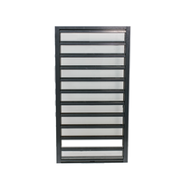 Volets en aluminium extérieurs amovibles personnalisés Persienne verticale