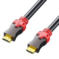 Câble d'ingénierie HS-505 de 12 mètres avec conducteur en cuivre sans oxygène pour la transmission haute définition des projecteurs et ordinateurs