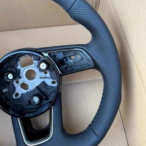 Volant en cuir perforé pratique en promotion pour modèles <span class=keywords><strong>Audi</strong></span> A3 8V 8P A4 B8 B9 A4L A5 A7L A8 Q3 <span class=keywords><strong>Q5</strong></span> Q7 A6 R8 TT - Product Image 3