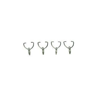 Transparent Traceless Strong Adhesive <b>Hooks</b> Plastic Wall Mounted Removable Punch Free For Behind Doors And Walls Storage - Product Image 4