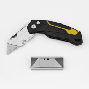 Cuchillo Plegable de Seguridad para Exteriores, con Hoja de Cambio Rápido sin Bloqueo, de Acero con Alto Contenido de Carbono, para Bricolaje, OEM, Camping, Senderismo, <span class=keywords><strong>Legal</strong></span> - Product Image 3