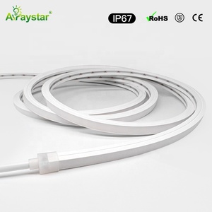 Spezielles Design Flex wasserdichtes Neonst reifen licht 8*8mm <span class=keywords><strong>LED</strong></span>-Streifen licht mit oberer Biegung, klares Schnitt zeichen, <span class=keywords><strong>LED</strong></span>-Band licht