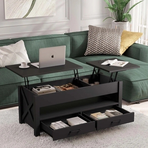 Tavolino da Caffè Rustico <span class=keywords><strong>in</strong></span> <span class=keywords><strong>Legno</strong></span> Cinese per Soggiorno, Tavolino Basso, Mesas de Centro, Basse Salon - Product Image 4