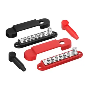 150A медный Шинный Изолятор 12 В клеммный блок шины M6 шинный распределительный блок шинный блок с винтом 12x8 - Product Image 1