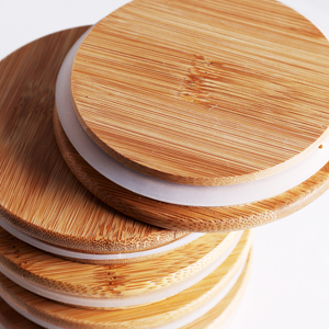 Vente en gros 2L grand bocal de stockage des aliments en verre borosilicaté 3000ml boîte de farine en verre hermétique couvercles en bambou pour coin cuisine - Product Image 5