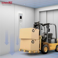 ScheinLift THJ/THJW Ağır Yük Endüstriyel Yük Asansörü 3000KG AC Dişlisiz Çekişli 1.5mm Kalınlığında Çelik Kapılı Depo Parkı