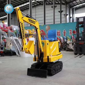 Fornitore della cina per bambini Mini escavatore elettrico per bambini giostre parco divertimenti giostre per bambini giochi giocattolo elettrico Mini escavatore - Product Image 4