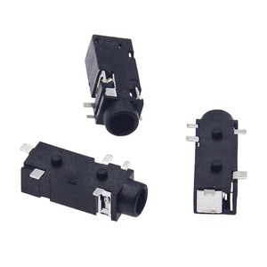 PJ-328 ช่องเสียบแจ็คเสียง 3.5 มม., แบบติดตั้ง SMT 5 พิน, ตัวเชื่อมต่อแบบตัวเมียเปลือกพลาสติกทนอุณหภูมิ - Product Image 5