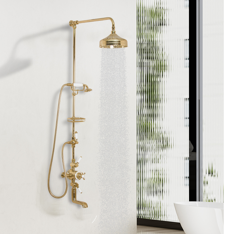 High Quality Classic Brass Thermostatic Bathroom