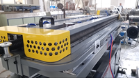 Machine d'extrusion de tuyaux flexibles en plastique à paroi simple corruguée à grande vitesse FEP PFA PP PE PVC PA pour le refroidissement de l'air/de l'eau