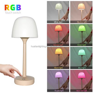 Hot Sale Dining Touch Lichtgevende Hotel Bar Koffie Tafellamp Oplaadbaar Gegalvaniseerd Decoratieve LED Tafellamp - Product Image 4