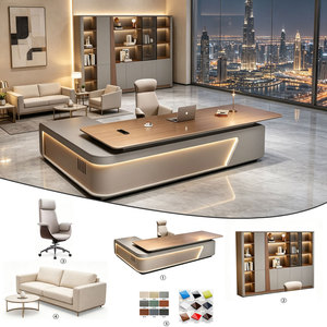 <strong>Office</strong> Furniture <strong>Set</strong> Design Modern Executive <strong>Office</strong> Desk Furniture and Chair L Shape Wooden Modular <strong>Office</strong> Tables and Chair <strong>Set</strong> - Product Image 3