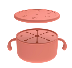 Bol en silicone pour bébé avec couvercle à usage unique pour le stockage des aliments et la collation pour l'alimentation des enfants Échantillon gratuit Nouveau modèle de plaque - Product Image 6