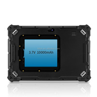 HiDON N4120 Quad-Core Win10 Home WIFI 8 + 128GB RJ45 USB3.0 NFC GPS Beidou IP67 Anti-caída impermeable resistente Android Tablet PC