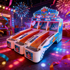 Machine de jeu vidéo de bowling d'intérieur en gros, à monnayeur, jeu d'arcade sportif, vente chaude - Product Image 4