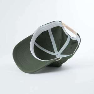 Casquettes Snapback à 5 Panneaux Personnalisées, Couleur Verte, Tissu 100% Coton, Logo Personnalisé, <span class=keywords><strong>Casquette</strong></span> de Golf, Casquettes de Baseball - Product Image 6