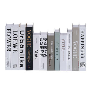 นอร์ดิกหนังสือภาษาอังกฤษง่ายๆเครื่องประดับกระดาษสำหรับถ่ายรูปชั้นวางหนังสืออุปกรณ์ประกอบฉากโมเดลการตกแต่งห้องนั่งเล่น - Product Image 1