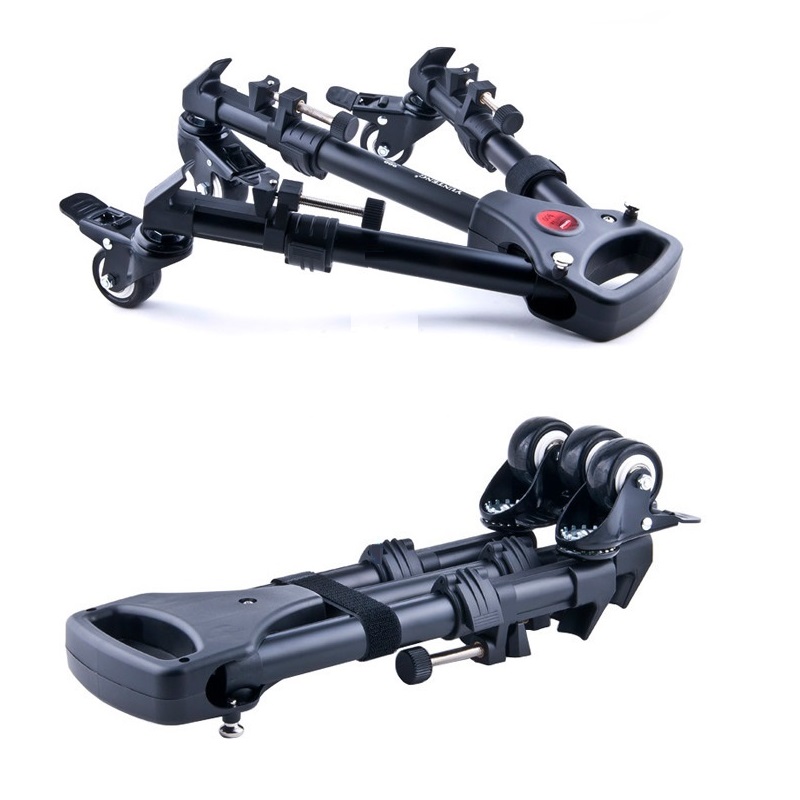 Wheel Tripod Stand - Yunteng YT 900 Foldable Camera Dolly Wheel Tripod Stand - Yunteng YT 900 Foldable Camera Dolly