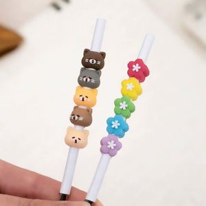 ปากกาเจลรูปแบบกำไลข้อมือน่ารัก DIY ขายส่ง ปากกาพลาสติกสร้างสรรค์สำหรับเป็นของขวัญ พร้อมโลโก้สั่งทำ ปากกาลูกลื่นน่ารักสำหรับงานองค์กร - Product Image 4