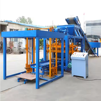 Macchina Automatica ad Alta Efficienza QT4-25 per la Produzione di Mattoni in Calcestruzzo e Blocchi Cavi per l'Edilizia