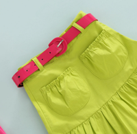 Boutique meisjes racerback tanktop set peuter zomer korte outfits kinder 2-delige rok kledingsets