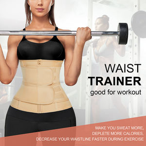 Gaines amincissantes <span class=keywords><strong>pris</strong></span> En Gros แบบมีซิปขึ้นที่รัดเอวเหล็กเข็มขัดคู่สำหรับผู้หญิง - Product Image 4