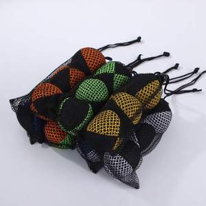 Accessori per Spettacoli di Clown in Stile Street-Style con Palline da Giocoleria in Tessuto e Rete di Stoccaggio in Rete per Allenamento Interattivo e Spettacoli Teatrali - Product Image 1