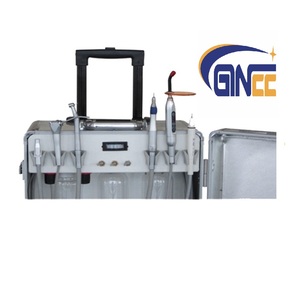 ชุดอุปกรณ์ทันตกรรมเคลื่อนที่แบบพกพาของโรงพยาบาลจีนีเมดิคอล พร้อมอุปกรณ์เสริม  ประกอบด้วยชุดอุปกรณ์กรอฟันพร้อมเครื่องอัดอากาศ - Product Image 5