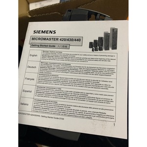 Variateur de fréquence Siemens Micromaster 420 6SE6420-2AB15-5AA1 220V IP20 V F Control - Product Image 3