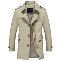 Japon uzun moda mont/ceketler ceket erkek kış
