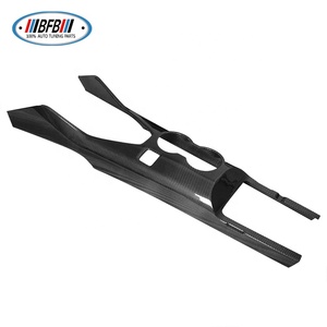 Cubierta Decorativa para Panel de Cambio de Marchas de Consola de Fibra de Carbono Real para <span class=keywords><strong>Ford</strong></span> Mustang 2024+ - Product Image 5