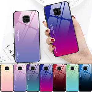 Custodia rigida per Xiaomi <span class=keywords><strong>Redmi</strong></span> <span class=keywords><strong>Note</strong></span> <span class=keywords><strong>9S</strong></span> 10 9 Pro Max 9A custodia <span class=keywords><strong>Cover</strong></span> posteriore in silicone con vetro sfumato di lusso per <span class=keywords><strong>Redmi</strong></span> Note9 Pro custodia - Product Image 2