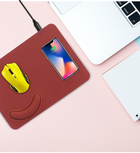 Wireless Charging <b>Mouse</b> Pad Fast Charging Desk Mat with Ergonomic Wrist Support <b>for</b> <b>Computer</b> Laptop Business Gaming Wholesale - Product Image 1