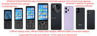 Téléphones mobiles à clavier Android Téléphone Whatsapp Produits de téléphonie mobile Meilleurs téléphones portables à écran tactile Téléphone Android