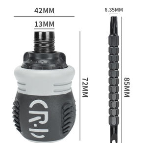Cacciavite Telescopico Mini a Doppio Uso Chiave Industriale a Risparmio di Fatica con Doppia Testa Phillips e Piatta per Riparazioni - Product Image 2