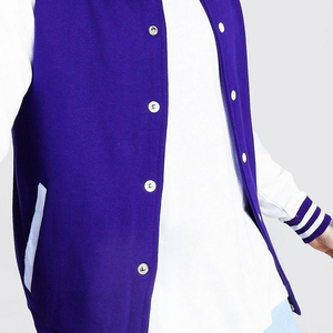 Vestes universitaires personnalisées de style de rue pour hommes col montant fin de haute qualité en vente pour l'hiver vestes pour hommes, veste pour homme - Product Image 3