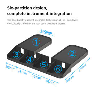 Ziekenhuismeubilair Hoge Kwaliteit Originele Tandheelkundige Rct Kar Tandheelkundige Mobiele Tafelwagen - Product Image 3