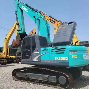 Prezzo di fabbrica di seconda mano <span class=keywords><strong>Kobelco</strong></span> escavatore ad alto scavo PowerUsed <span class=keywords><strong>Kobelco</strong></span> SK200D tipo cingolato escavatore per la vendita in cina - Product Image 1