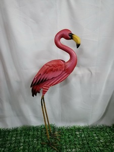 工厂批发游乐园装饰花园家居金属动物起重机马雕像摆件艺术雕塑 - Product Image 2