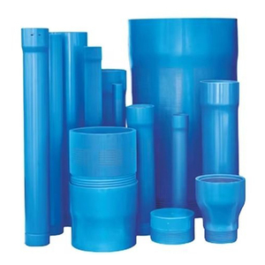 Tubos de plástico UPVC Premium 2 "<span class=keywords><strong>4</strong></span>" 6 "Tubos de pozo DN40 a DN400 Filtro roscado ranurado Opciones ranuradas Material de PVC - Product Image 3